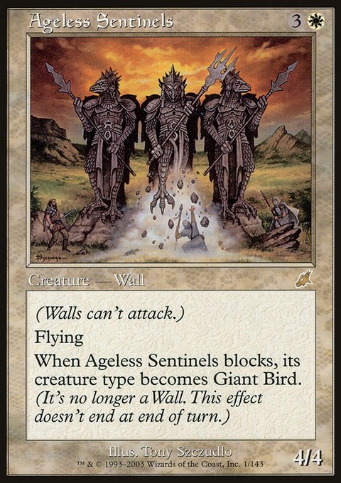 Ageless Sentinels, Scourge #1, Magic: The Gathering card