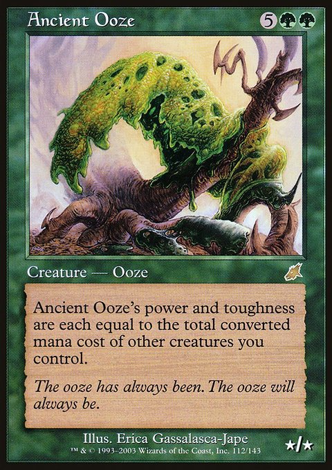 Ancient Ooze, Scourge #112, Magic: The Gathering card