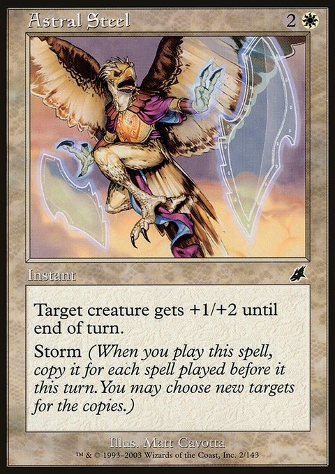 Astral Steel, Scourge #2, Magic: The Gathering card