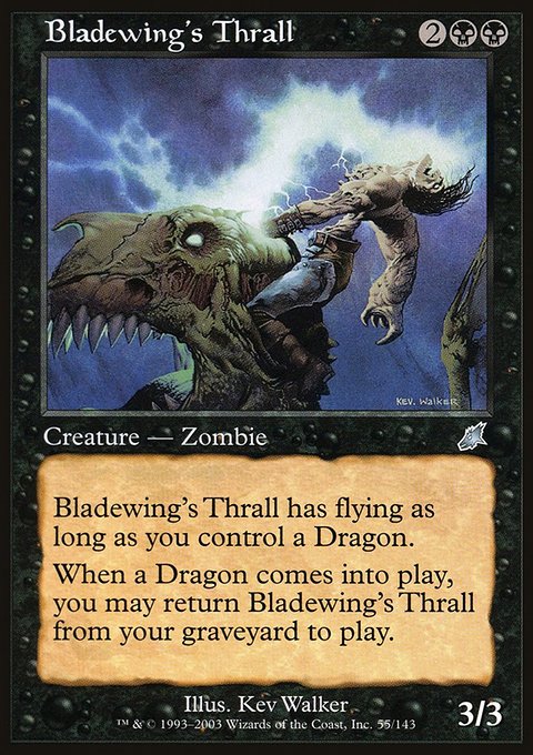Bladewing's Thrall, Scourge #55, Magic: The Gathering card