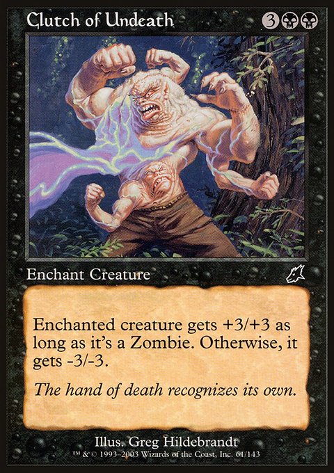 Clutch of Undeath, Scourge #61, Magic: The Gathering card