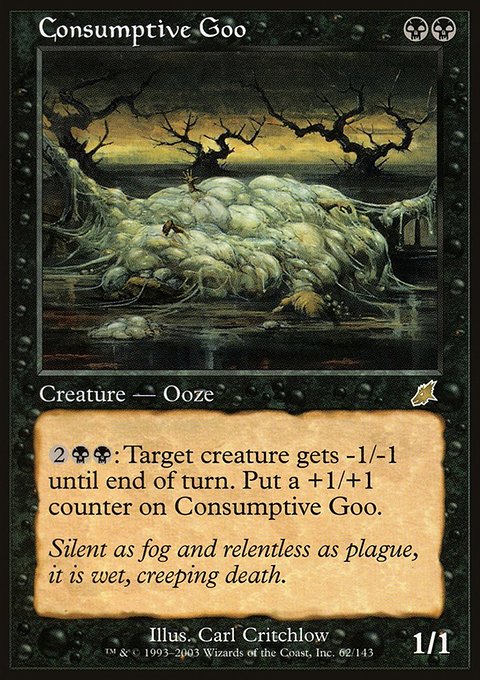 Consumptive Goo, Scourge #62, Magic: The Gathering card