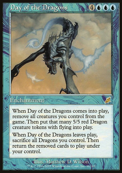 Day of the Dragons, Scourge #31, Magic: The Gathering card