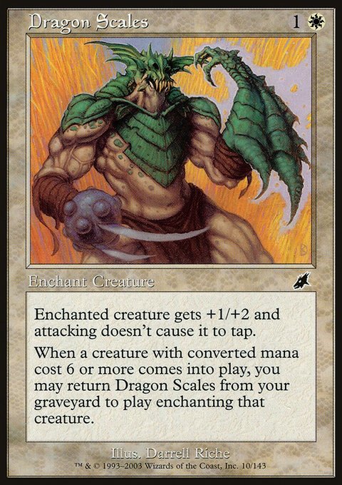Dragon Scales, Scourge #10, Magic: The Gathering card
