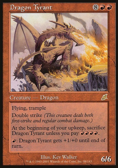 Dragon Tyrant, Scourge #88, Magic: The Gathering card