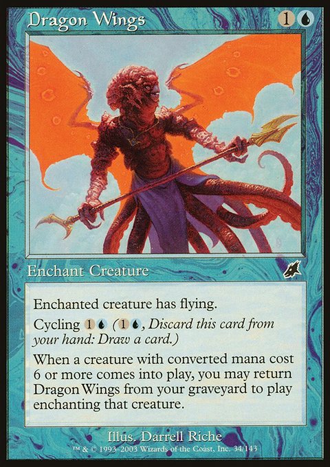 Dragon Wings, Scourge #34, Magic: The Gathering card
