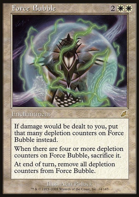 Force Bubble, Scourge #14, Magic: The Gathering card
