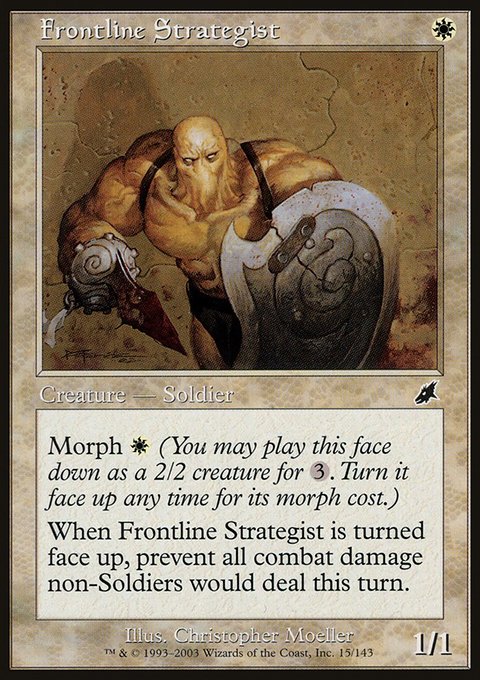 Frontline Strategist, Scourge #15, Magic: The Gathering card