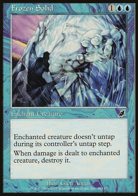 Frozen Solid, Scourge #36, Magic: The Gathering card
