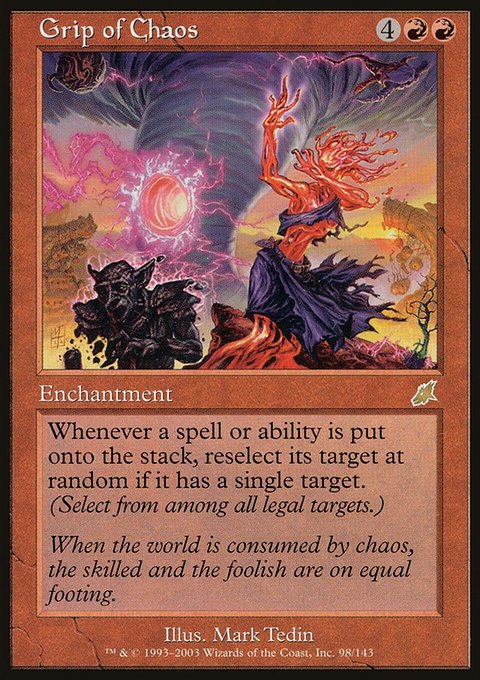 Grip of Chaos, Scourge #98, Magic: The Gathering card