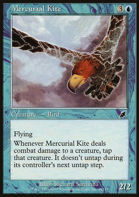 Mercurial Kite, Scourge #39, Magic: The Gathering card