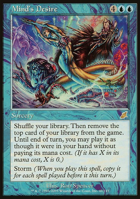 Mind's Desire, Scourge #41, Magic: The Gathering card