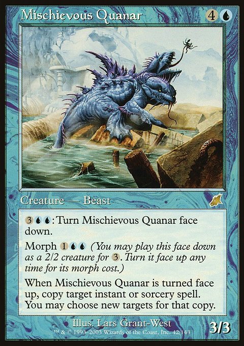 Mischievous Quanar, Scourge #42, Magic: The Gathering card