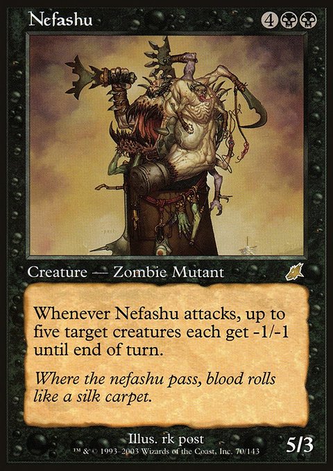 Nefashu, Scourge #70, Magic: The Gathering card