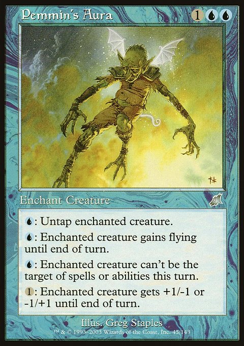 Pemmin's Aura, Scourge #45, Magic: The Gathering card