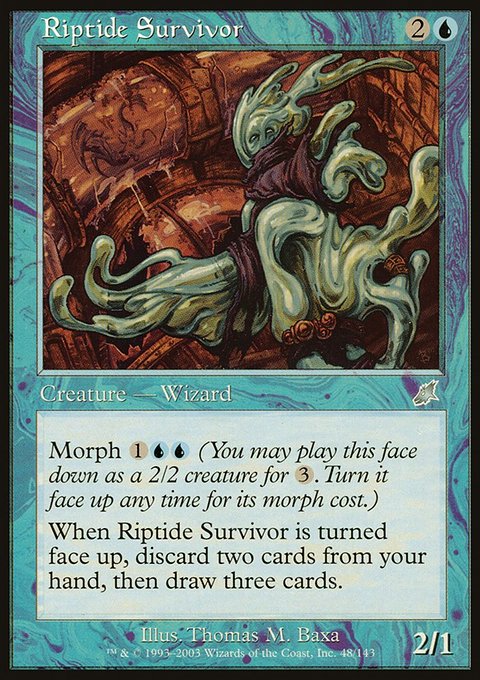 Riptide Survivor, Scourge #48, Magic: The Gathering card