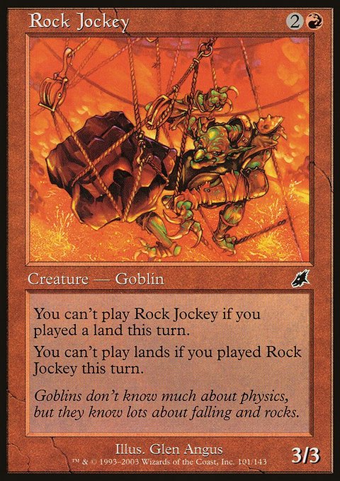 Rock Jockey, Scourge #101, Magic: The Gathering card