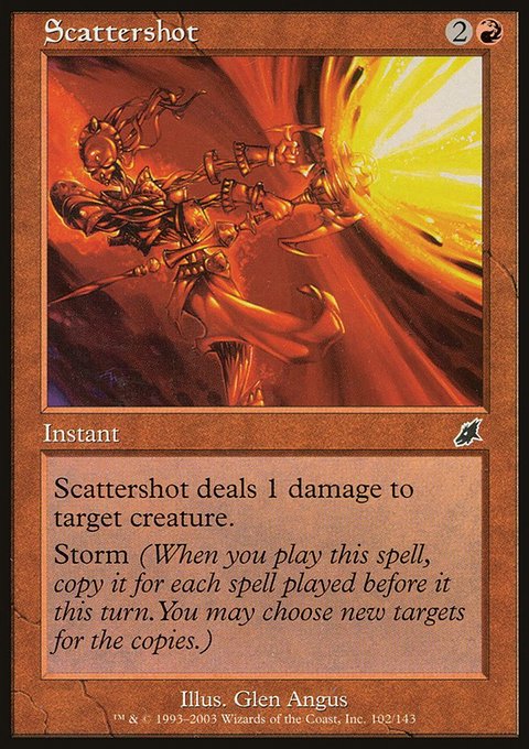 Scattershot, Scourge #102, Magic: The Gathering card