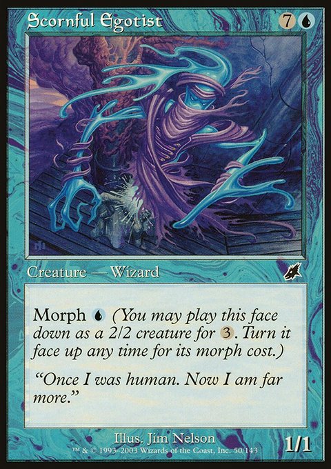Scornful Egotist, Scourge #50, Magic: The Gathering card