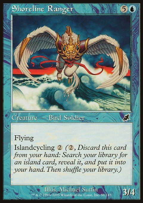 Shoreline Ranger, Scourge #51, Magic: The Gathering card