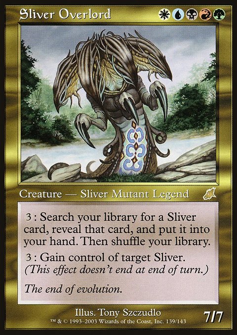Sliver Overlord, Scourge #139, Magic: The Gathering card
