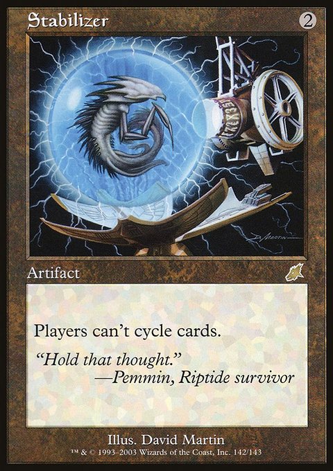 Stabilizer, Scourge #142, Magic: The Gathering card
