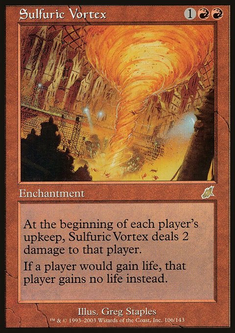 Sulfuric Vortex, Scourge #106, Magic: The Gathering card