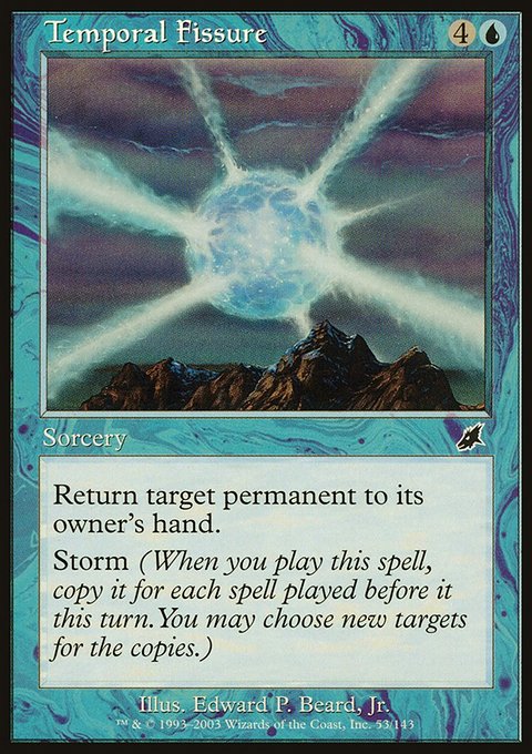 Temporal Fissure, Scourge #53, Magic: The Gathering card