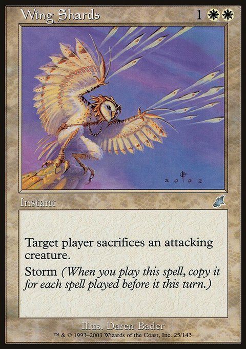 Wing Shards, Scourge #25, Magic: The Gathering card