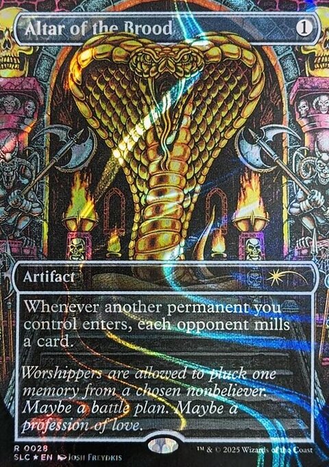 Altar of the Brood, Secret Lair Countdown #28, Magic: The Gathering card