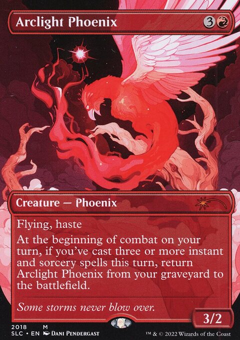 Arclight Phoenix, Secret Lair Countdown #2018, Magic: The Gathering card