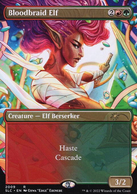 Bloodbraid Elf, Secret Lair Countdown #2009, Magic: The Gathering card