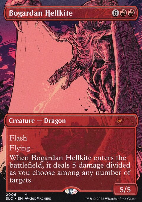 Bogardan Hellkite, Secret Lair Countdown #2006, Magic: The Gathering card