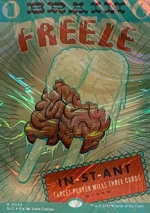 Brain Freeze, Secret Lair Countdown #29, Magic: The Gathering card