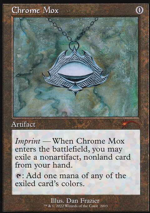Chrome Mox, Secret Lair Countdown #2003, Magic: The Gathering card