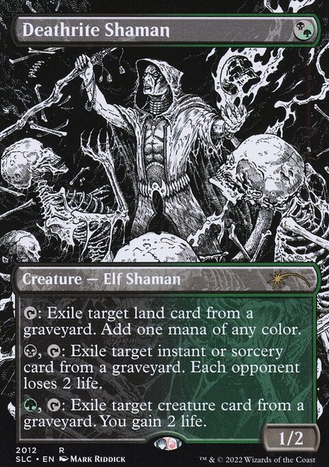 Deathrite Shaman, Secret Lair Countdown #2012, Magic: The Gathering card
