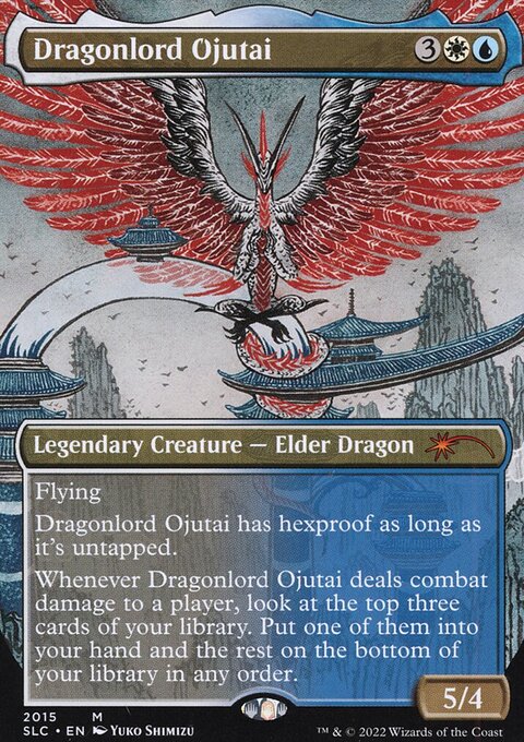 Dragonlord Ojutai, Secret Lair Countdown #2015, Magic: The Gathering card