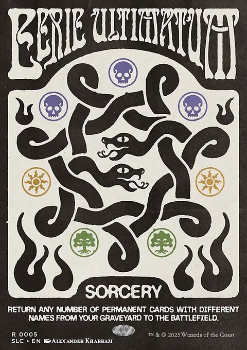 Eerie Ultimatum, Secret Lair Countdown #5, Magic: The Gathering card