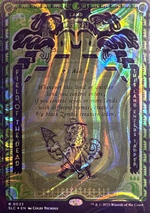 Field of the Dead, Secret Lair Countdown #33, Magic: The Gathering card