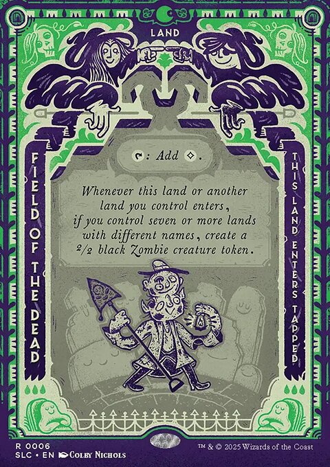Field of the Dead, Secret Lair Countdown #6, Magic: The Gathering card