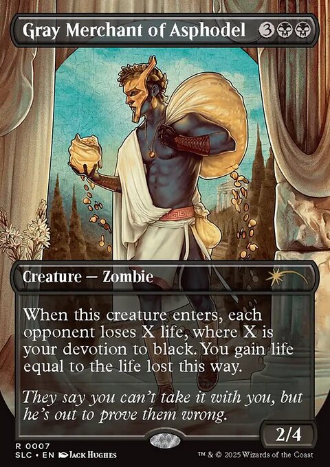 Gray Merchant of Asphodel, Secret Lair Countdown #7, Magic: The Gathering card