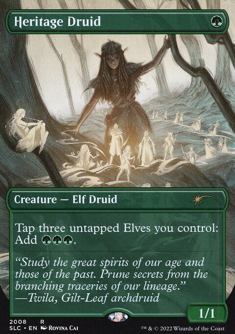 Heritage Druid, Secret Lair Countdown #2008, Magic: The Gathering card