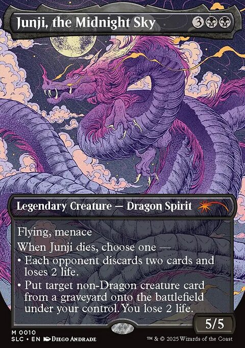 Junji, the Midnight Sky, Secret Lair Countdown #10, Magic: The Gathering card