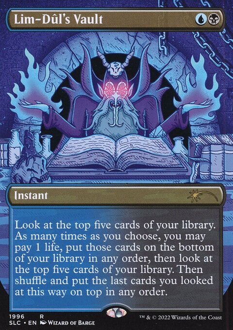 Lim-Dûl's Vault, Secret Lair Countdown #1996, Magic: The Gathering card