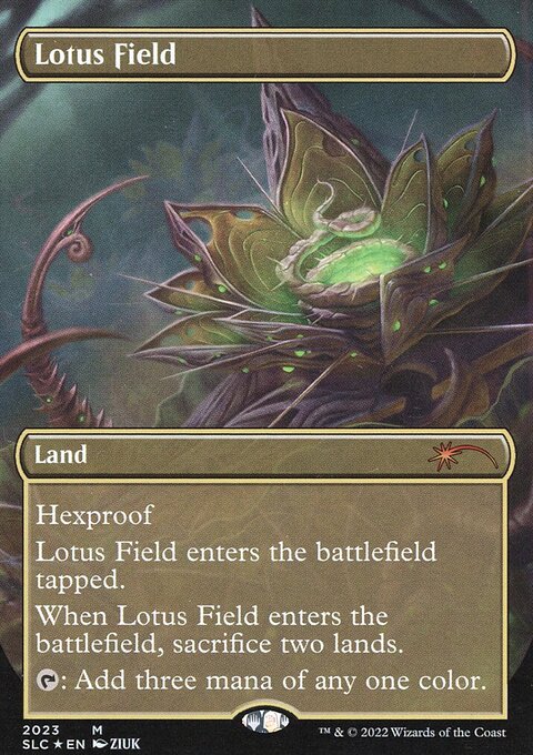 Lotus Field, Secret Lair Countdown #2023, Magic: The Gathering card