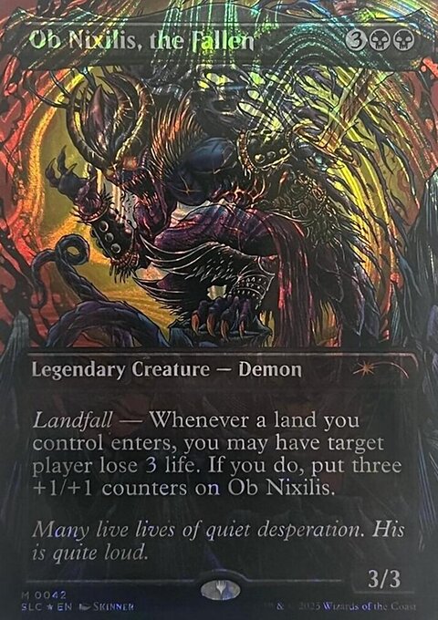 Ob Nixilis, the Fallen, Secret Lair Countdown #42, Magic: The Gathering card