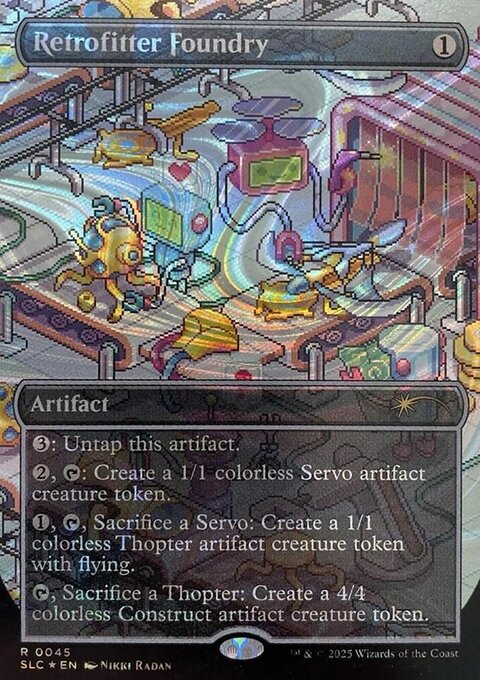 Retrofitter Foundry, Secret Lair Countdown #45, Magic: The Gathering card