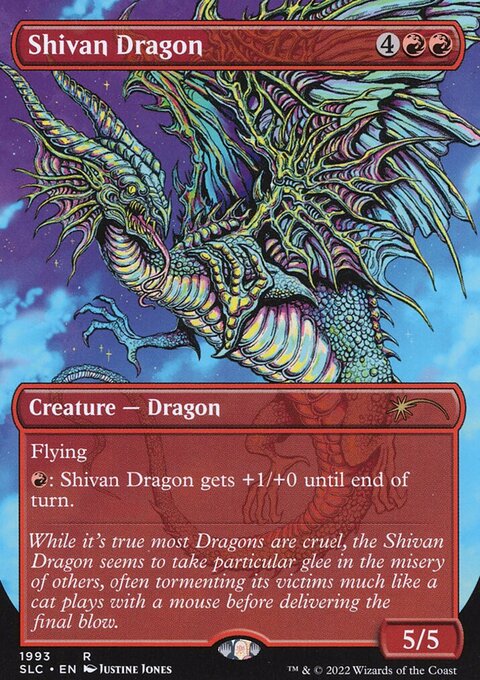 Shivan Dragon, Secret Lair Countdown #1993, Magic: The Gathering card