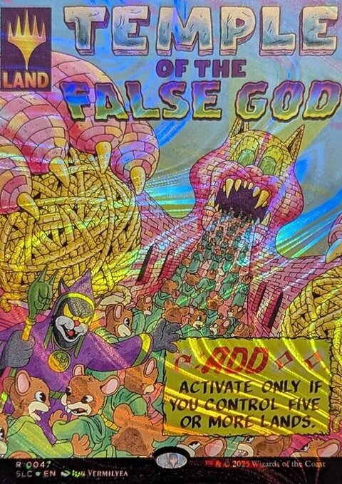 Temple of the False God, Secret Lair Countdown #47, Magic: The Gathering card