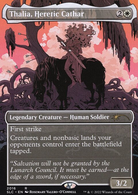 Thalia, Heretic Cathar, Secret Lair Countdown #2016, Magic: The Gathering card
